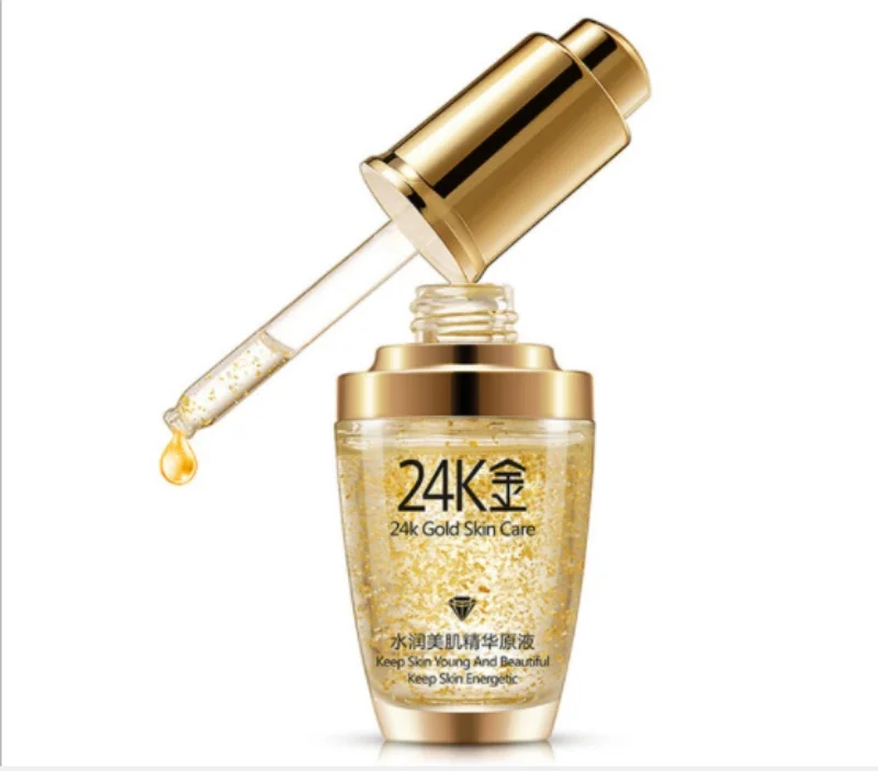 Excellent BIOAQUA 24K Gold Face Cream Whitening Moisturizing 24 K Gold Day Creams & Moisturizers Essence Serum Face Skin Care / 100pcs 2