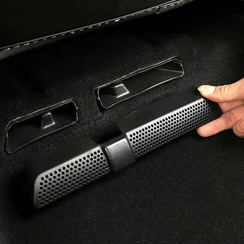 

2pcs ABS Car Air Vent Cover For SEAT Ateca 2016 2017 2018 Under Seat Air Conditioner Duct Outlet Covers