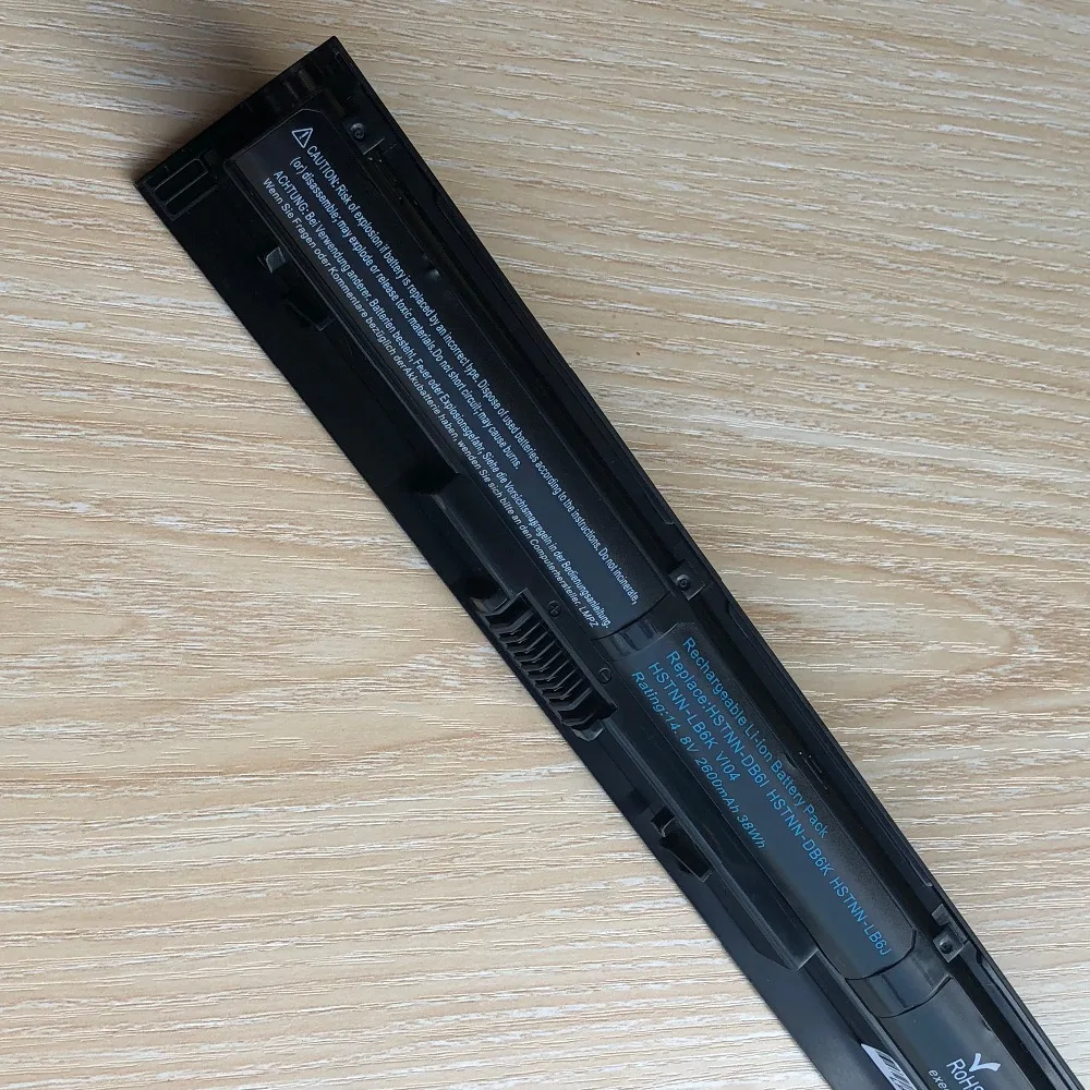 VI04 756743-001 аккумулятор большой емкости Батарея для hp павильон 15-P084no 17 Тетрадь ПК HSTNN-DB6I HSTNN-DB6K HSTNN-LB6J TPN-Q141 TPN-Q142