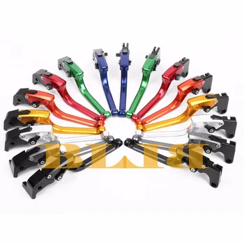 

For Kawasaki GPZ900R GTR1000 ZX7R ZX7RR ZX9R ZZR1200 ZG1000 ZRX1100 CNC Motorcycle Foldable Extending Brake Clutch 170mm Levers