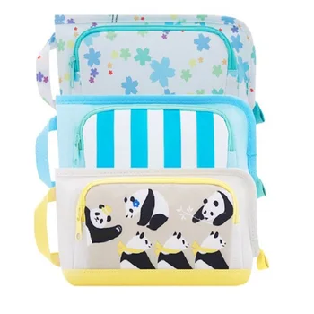 

Panda Pencil Case High Capacity Kawaii Stationery School Case Multifunctional Pen Bag Make-up Tool Case Birthday Gift Pouch Bag