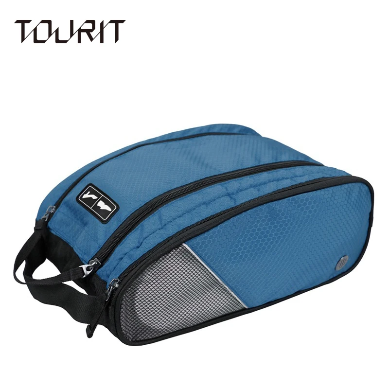 

Portable Waterproof Shoes Bag Organizer Storage Pouch Pocket Packing Cubes Handle Nylon Zipper Bag for Travel