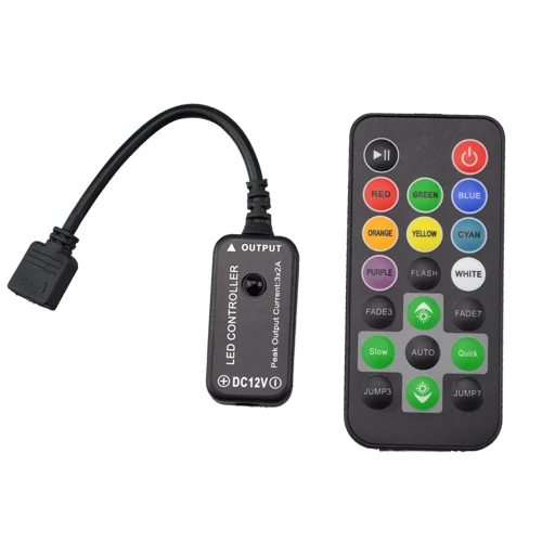 Диммер для светодиодных лент DC 12 24 В 2*3A|control probe|control autocontrol steering |