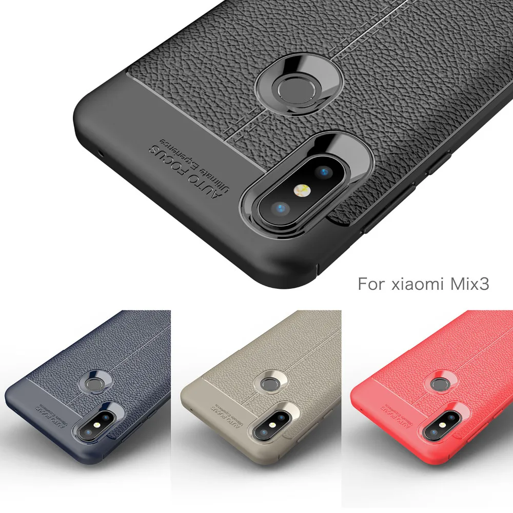 Xiaomi Mi Mix 3 Case Etui Silicon Cover Case for Xiaomi Mi Mix 3 2 2S Mix3 Funda Shockproof Carbon Fiber Bumper Coque Accessory Xiaomi Mi Mix 3 Case Etui Silicon Cover Case for Xiaomi Mi Mix 3 2 2S Mix3 Funda Shockproof Carbon Fiber Bumper Coque Accessory