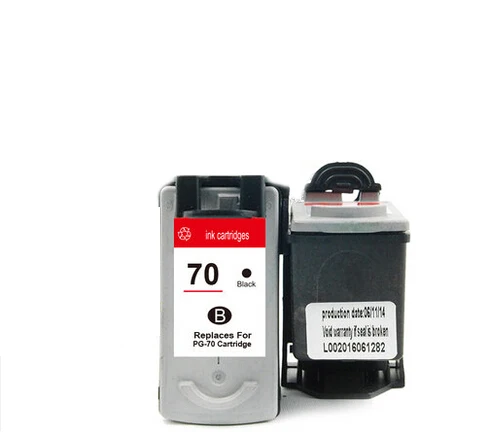 

1pcs Ink Cartridge for Canon pg 70 Ink Cartridge for Canon Pixma ip1180 ip1300 ip1980 ip6220 mp145 mp228 mx318 Printer pg70