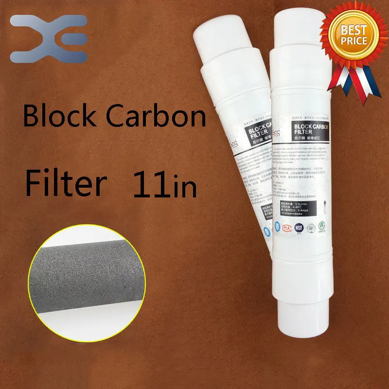 

11in Front-Mounted Fast Compression Activated Carbon CTO Carbon Rod Filter Universal Water Purifier Household