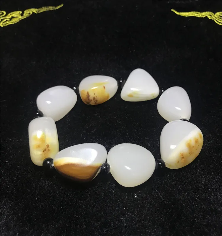 

Free Shape White Stone Bracelet Simple Special Gift His-And-Her Bracelet For Love Free Shipping