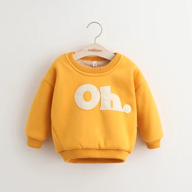 Hot Sale Girls Sweatshirt Clothes Winter Hoodies Letter