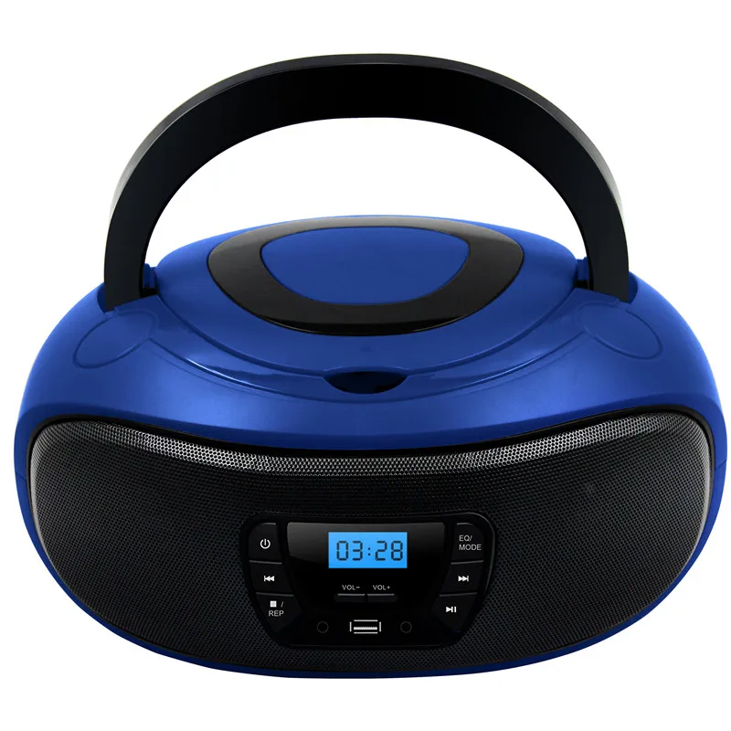 LONPOO портативный дисковый магнитофон CD плеер USB Bluetooth динамик стерео бумбокс радио