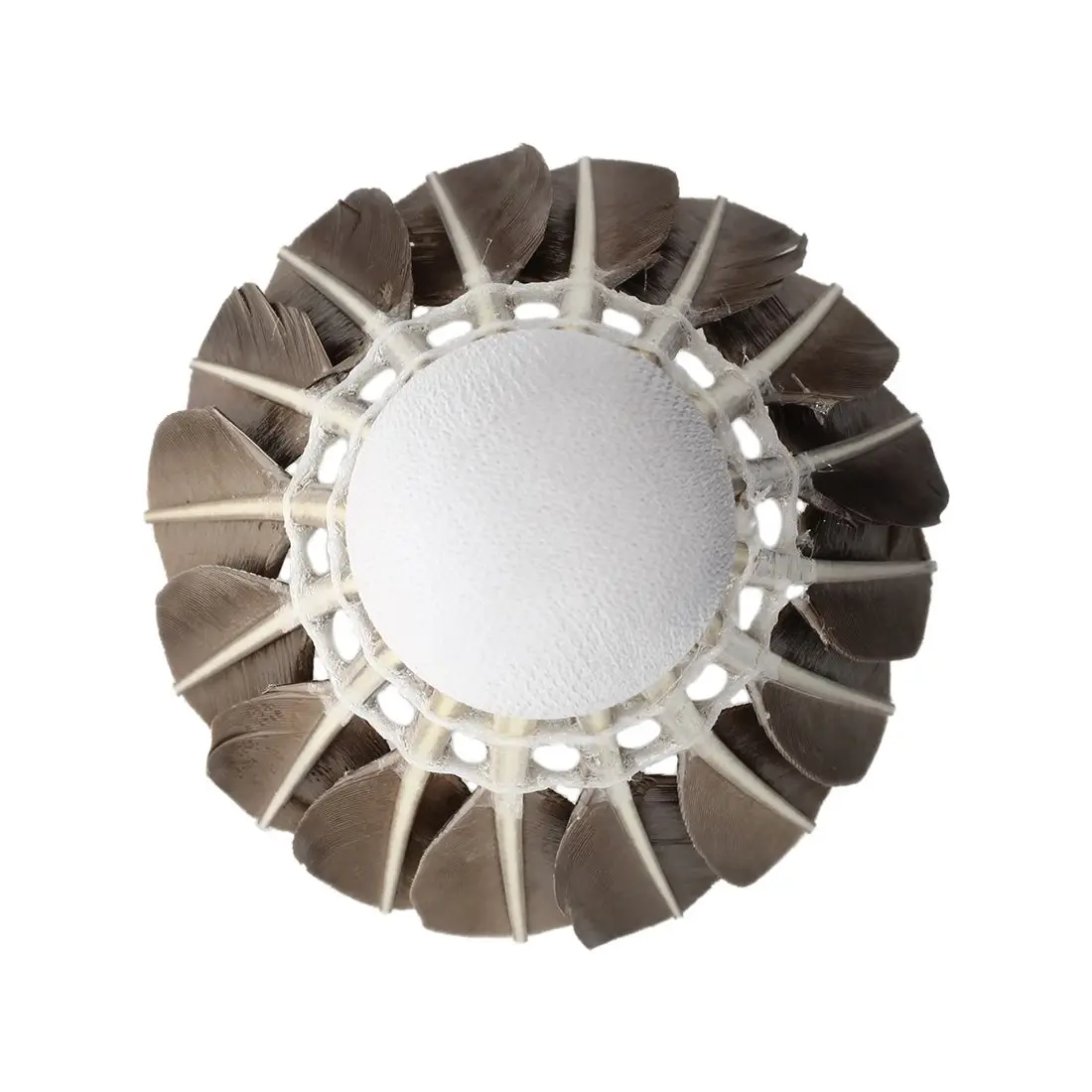 12x formación negro pluma de ganso volantes Badminton Birdies Balls juego deporte 12x formación negro pluma de ganso volantes Badminton Birdies Balls juego deporte