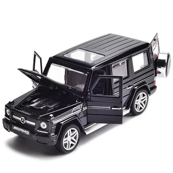 

G65 Toys 3201G Alloy Car Models 1:32 SUV Acousto-optic Toys Car Gift