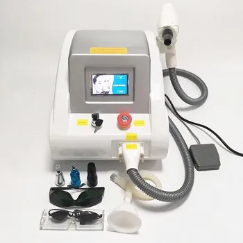 

yag tattoo removal laser machine with 5pcs carbon cream