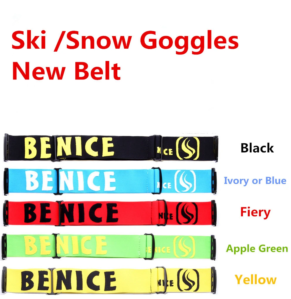 Benice бренд лыжные очки двойные линзы анти-туман сферические профессиональные мужские женские лыжные очки маска многоцветный сноуборд очки
