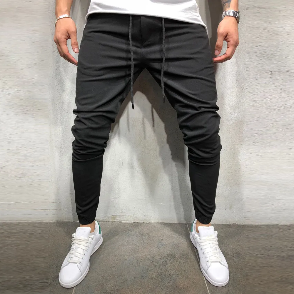

FeiTong Sweatpants for Men Casual Sportwear Baggy Jogger Pants Slacks Ankle-Length Pants Sweatpants Military Pants