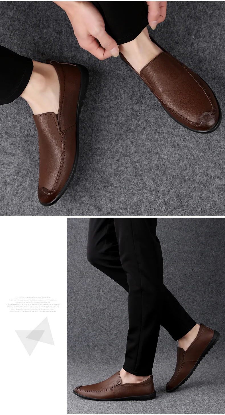 Мужская обувь; кожаная удобная модная мужская повседневная обувь; спортивная обувь; Chaussures; Мужская обувь без застежки на плоской подошве; zapatos hombre