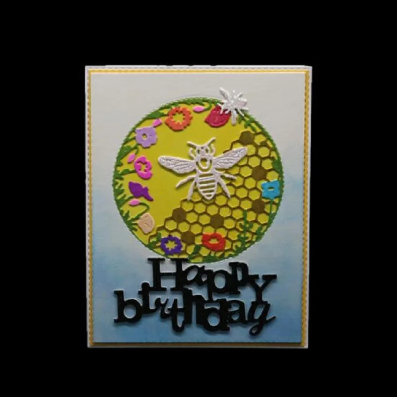 

Bees animal metal cutting dies for scrapbooking albulm photo decorative card making paper stamp scrapbook dies metal cut