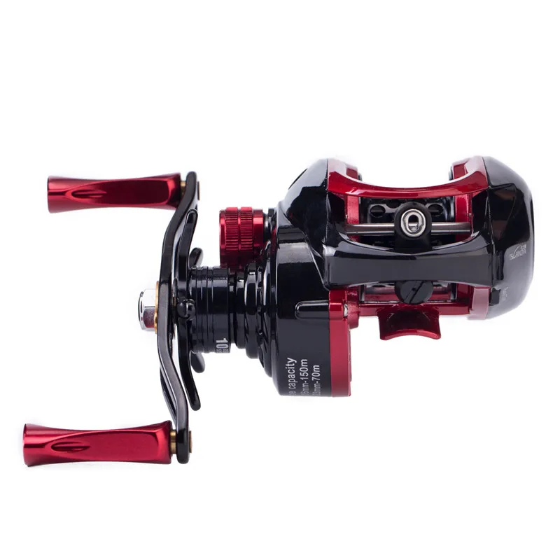 TSURINOYA XF-50/150 Baitcasting الصيد بكرة 10BB/6.6: 1 الصب بكرة Carretilhas Pescaria Carretilha Pesca Moulinet جولة لفائف