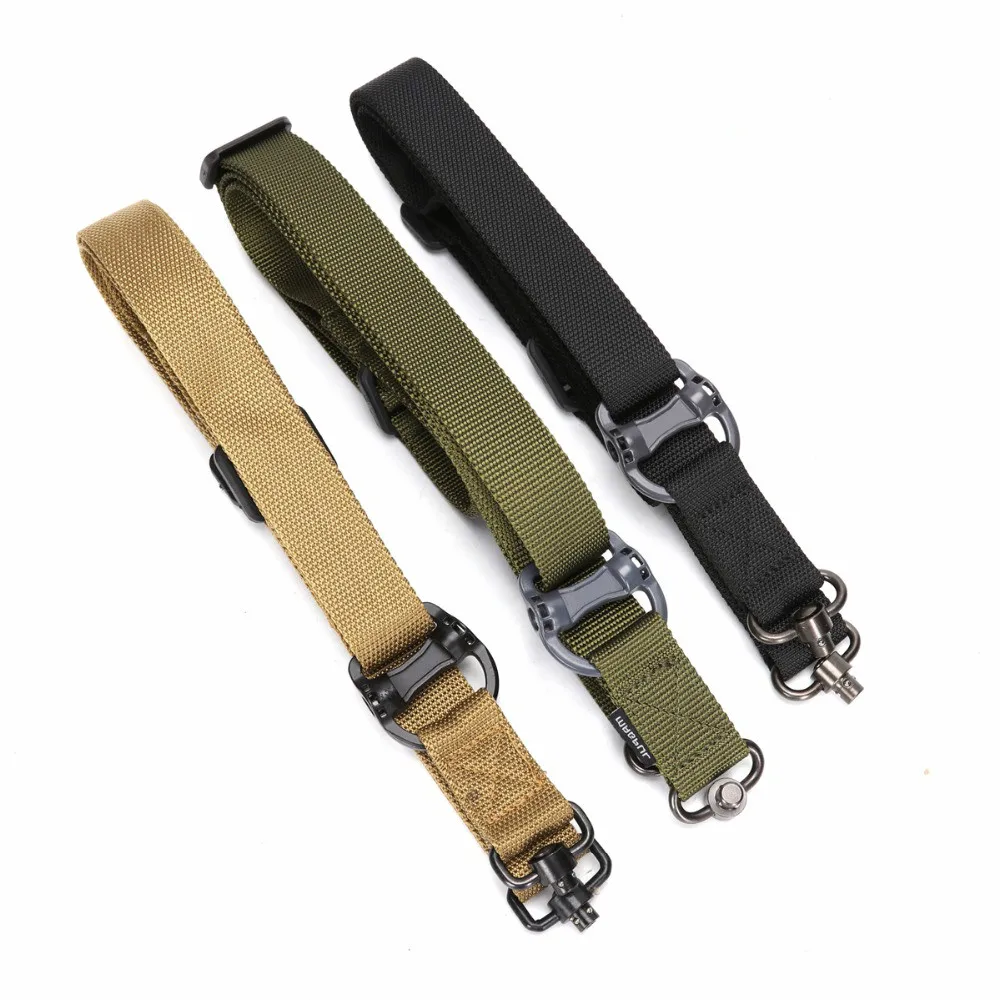 

MS4 Tactical Air-soft Gun Sling Adjustable 1000D Nylon Gun Sling Strap System Military Outdoor Hunting Accessories on sale