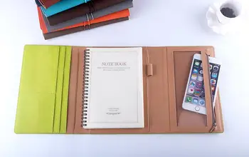 

Spiral notebook A5 a creative A5 stationery spiral notebook for school PU faux leather spiral notebook a5 fashion business gift