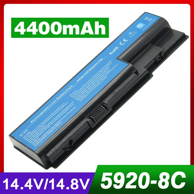 4400mah laptop battery for acer aspire 5920 5920G GATEWAY MD7333u