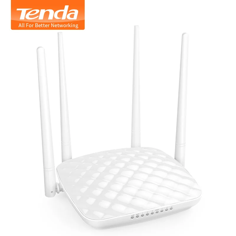 

Tenda Router FH456 wifi wireless router Mutli Language fiber optic router intelligent household 4 wifi aerial 300m easy setup