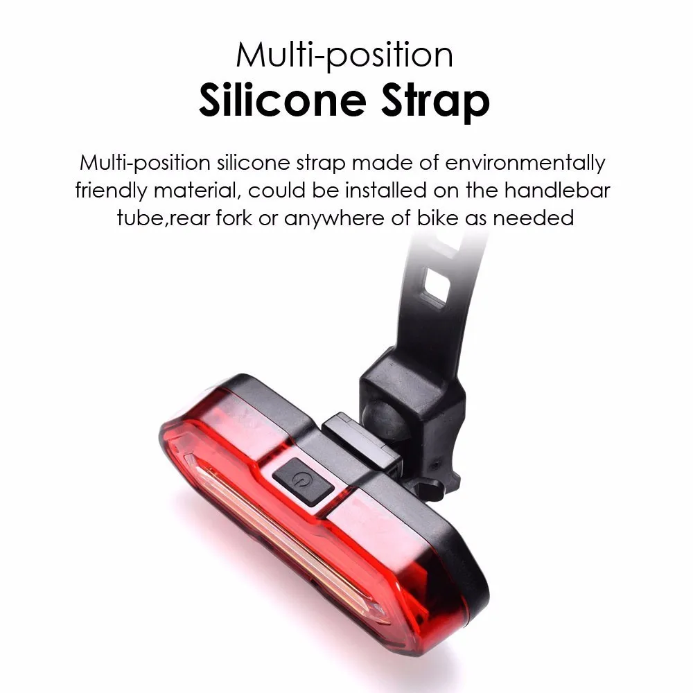 Clearance Bike Rear Two color Variable Bicycle Light Flashlight USB Rechargeable COB LED Taillight IPX4 Waterproof Cycling Light MICCGIN 4 Clearance Bike Rear Two color Variable Bicycle Light Flashlight USB Rechargeable COB LED Taillight IPX4 Waterproof Cycling Light MICCGIN 4