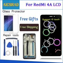 AICSRAD 5," ЖК-дисплей для XIAOMI Redmi 4A ЖК-дисплей сенсорный экран дигитайзер Замена для XIAOMI Redmi 4A дисплей с рамкой