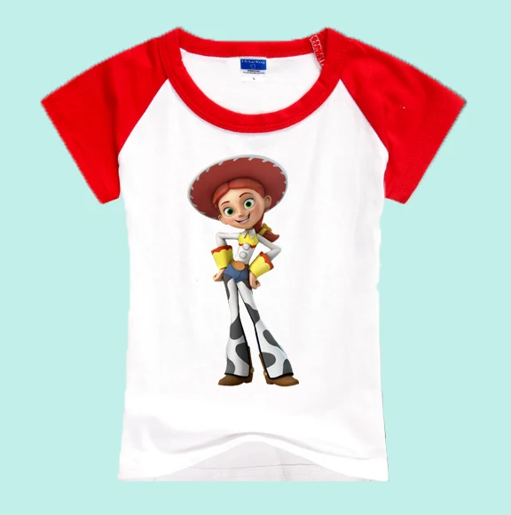Toy Story/42019 г.; детская футболка с героями мультфильмов; европейские, американские уличные стильные популярные летние футболки с принтом для девочек; HHY520