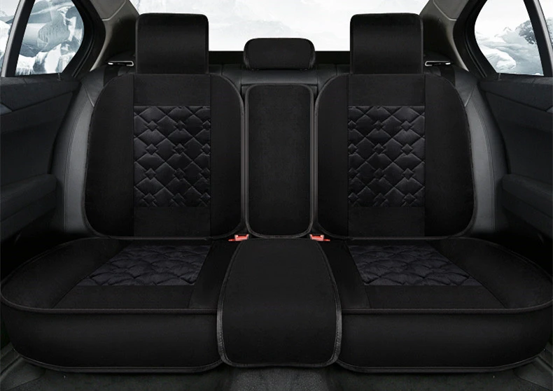 winter warm plush flocking seat cover 41