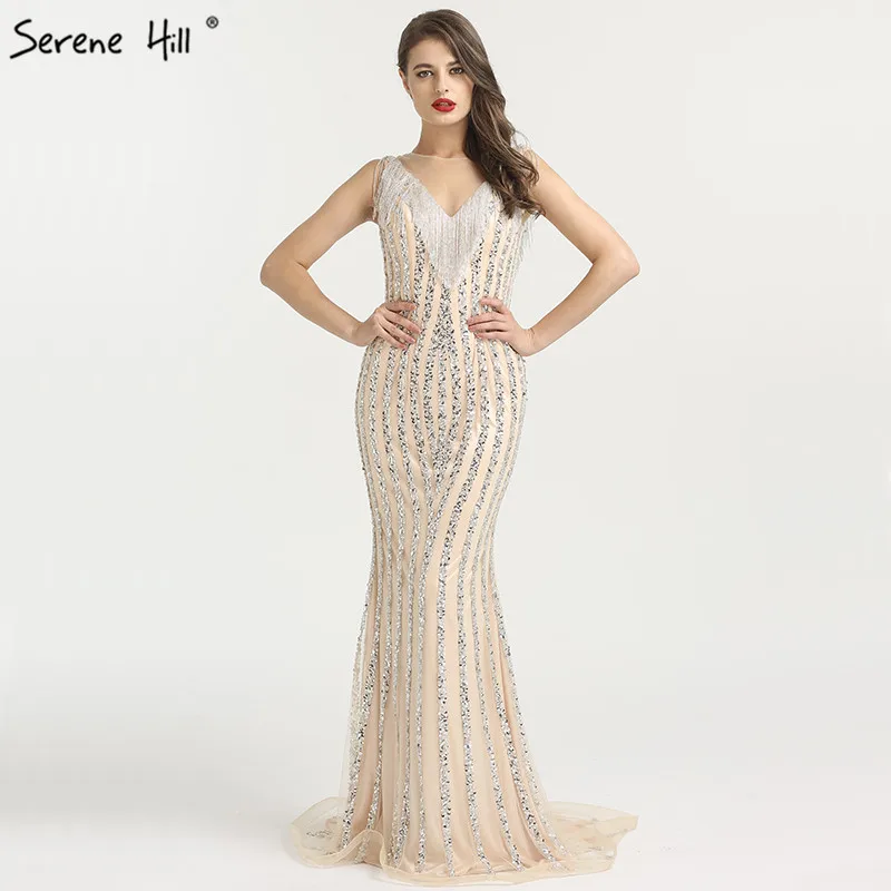 sleeveless mermaid gown