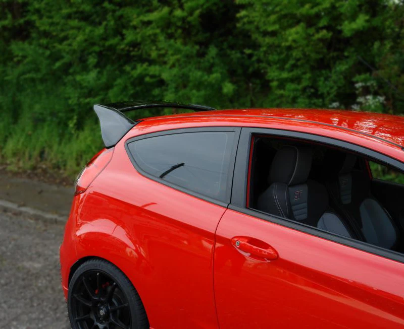Car Accessories For Ford Fiesta St Facelift Frp Fiber Gl Rs Style Fiesta St Facelift Rs Style Rear Spoiler 1