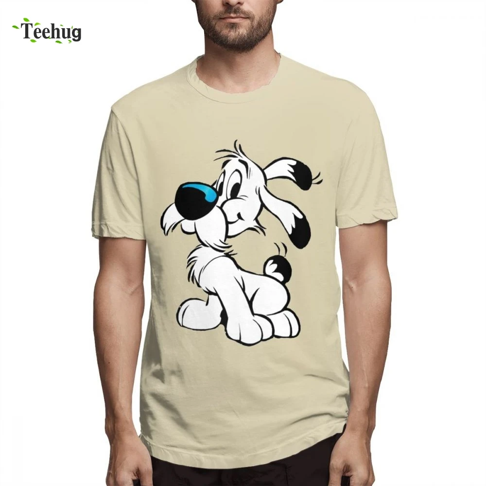 Asterix Und Obelix Tees Dogmatix Idefix Ideafix Obelix Hund Kleidung Grafik Mann Beliebte Top