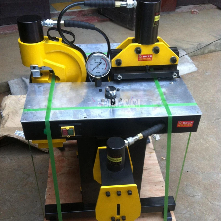 

New Arrival Electric Portable Busbar Processing Machine Multi-function Copper Processing Machine 3 in 1 VHB-200 220V/ 110V 750W
