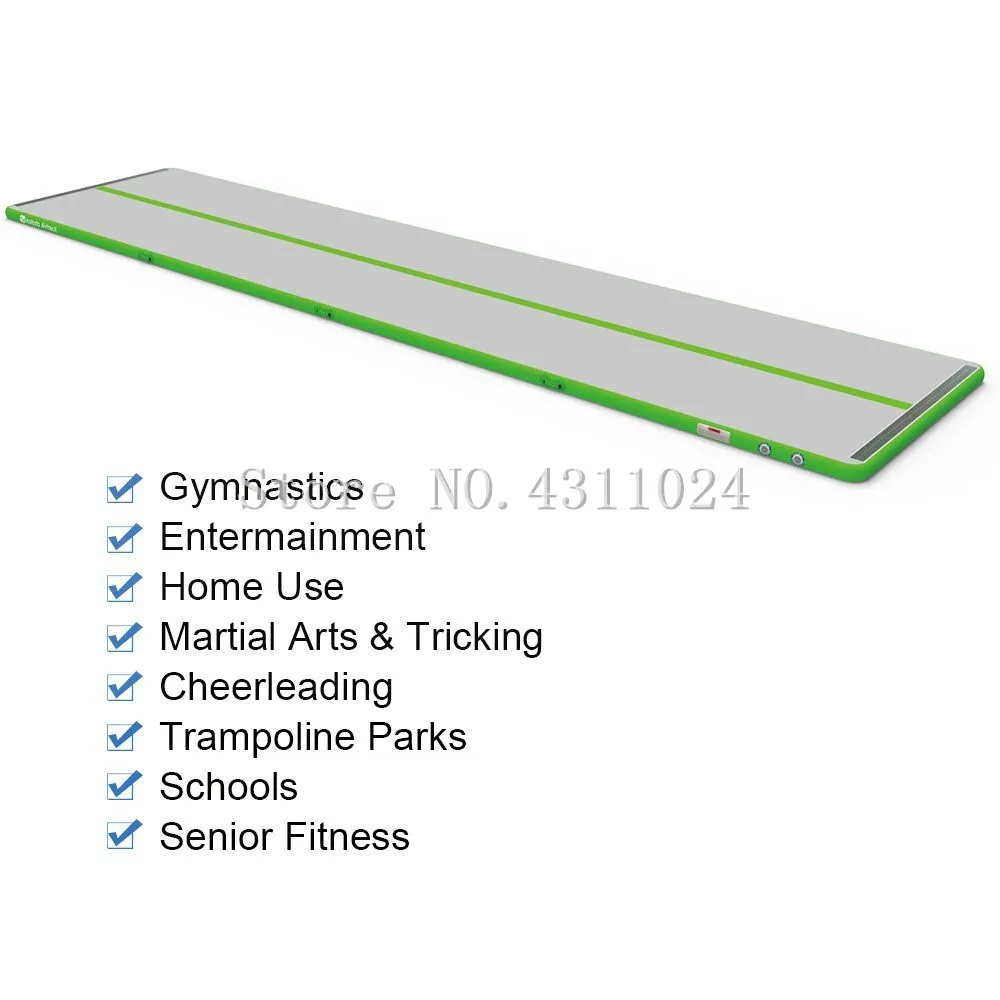 

Free Shipping 7m/23ft Inflatable Gymnastics Airtrack Tumbling Mat Air Track Floor Mats with Electric Air Pump for Home