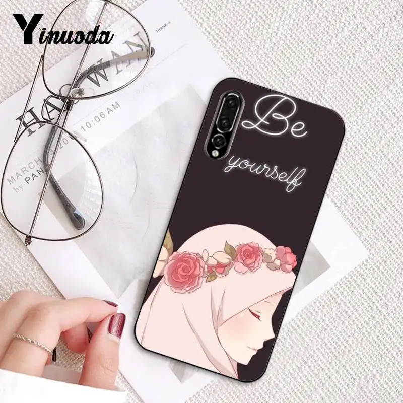 Oriental Woman In Hijab Face Muslim Islamic Gril Eyes Phone Case