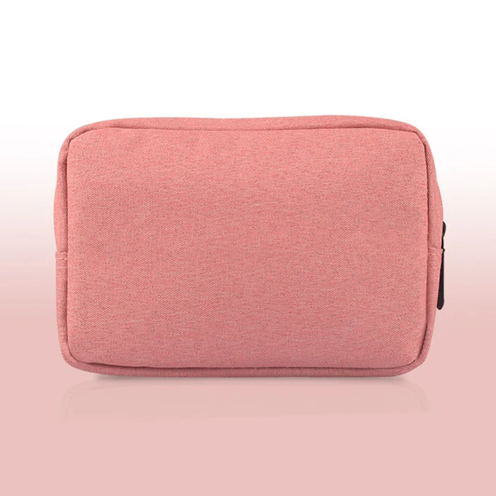Унисекс электронные аксессуары дорожная сумка водонепроницаемый упаковочный органайзер для даты линия SD карта USB кабель цифровое устройство сумка - Цвет: S Pink