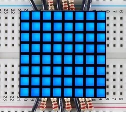 

1817 1.2" 8x8 Matrix Square Pixel Blue winder