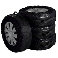 4pcs Spare Tire Cover Car Auto Spare Tire Wheel Carry Tote Protection Winter and Summer Cover Storage Bag Auto Tyre Accessories