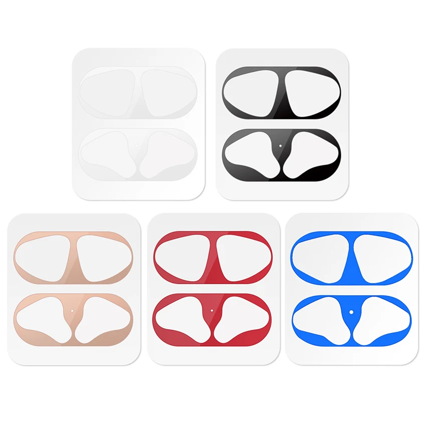 

Metal Dust Guard sticker for Apple AirPods Case Cover Dust-proof Protective Sticker Skin Protector Air Pods Accessories