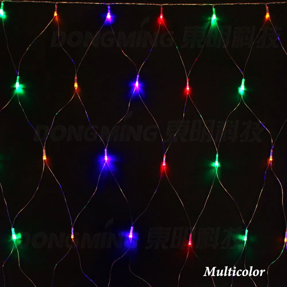 3*2 м 192 садовый светодиодный сетчатый Сказочный светильник RGB для рождественского праздника, фестиваля, уличного свадебного декора, светильник s 220 В AC