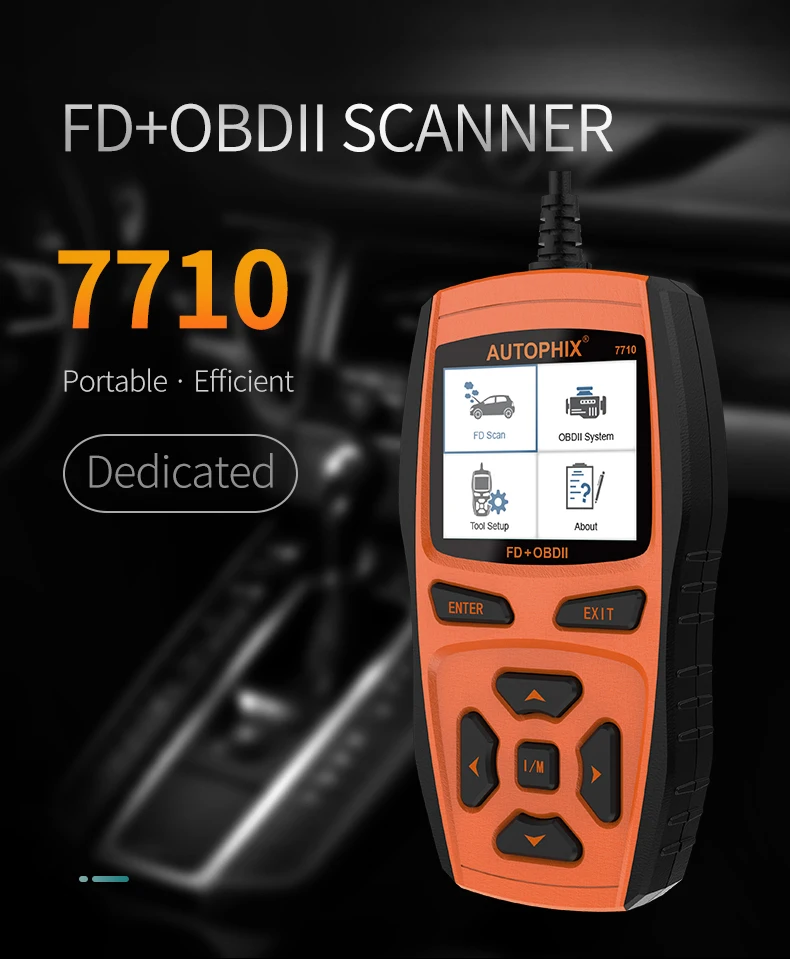 OBD2 диагностический инструмент для Ford Автомобильный сканер с EPB DPF регенерация масляный светильник сброс SAS ABS BMS TPMS PCM KAM 7710