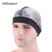 Helisopus Шелковый крокодил узор капот тюрбан Мужская шапочка при химиотерапии головной убор купол головная повязка аксессуары для волос