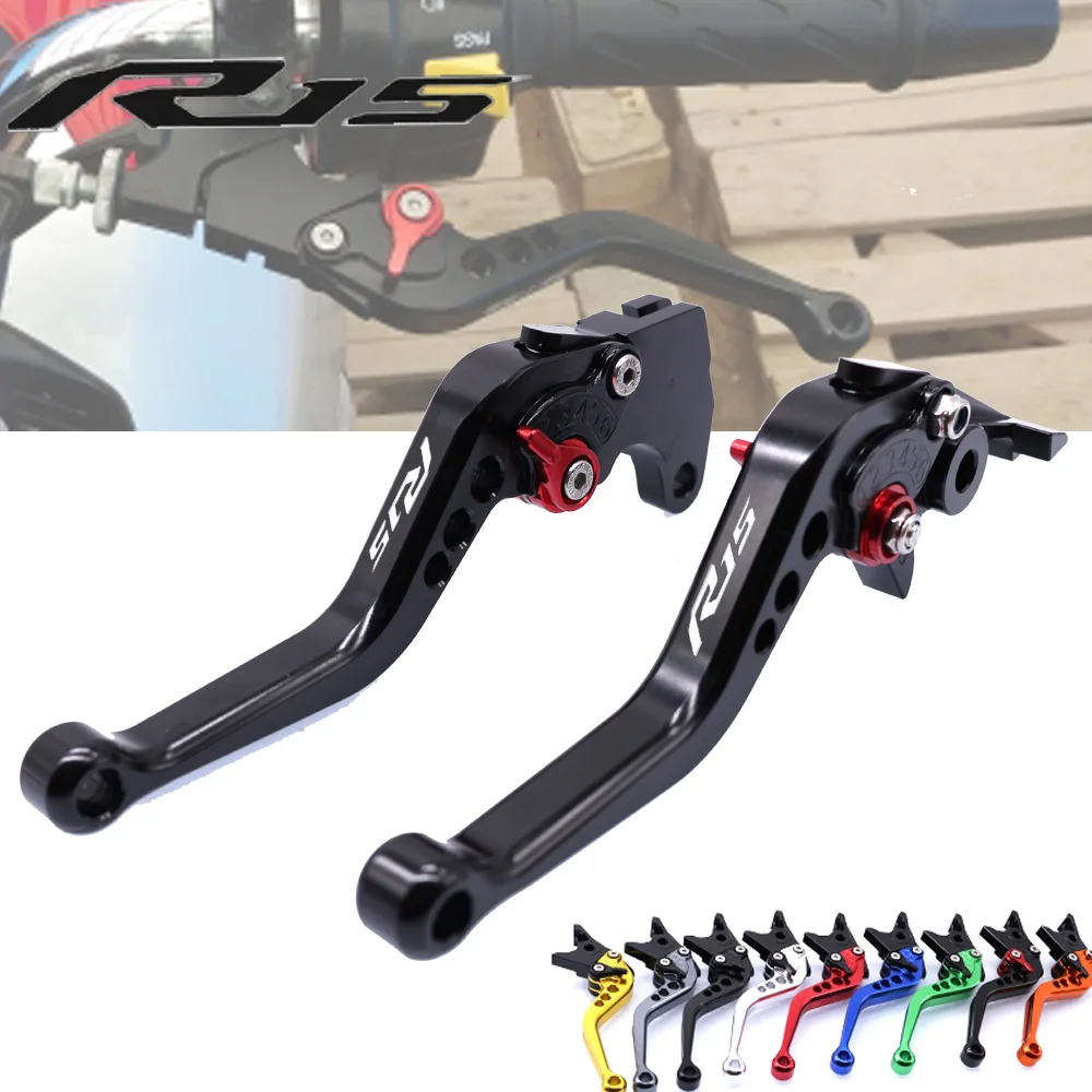 

Logo R15 For YAMAHA R15 2011 2012 2013 2014 Motorcycle Accessories CNC Short Brake Clutch Levers