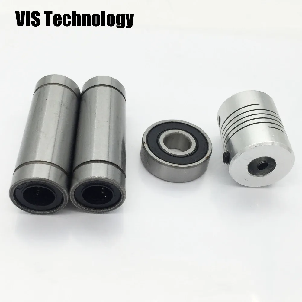 Линейный шарикоподшипник LM8LUU 2 шт. + 1 608RS вал ПК муфта 5X8 для SLA Nano printer Thingiverse