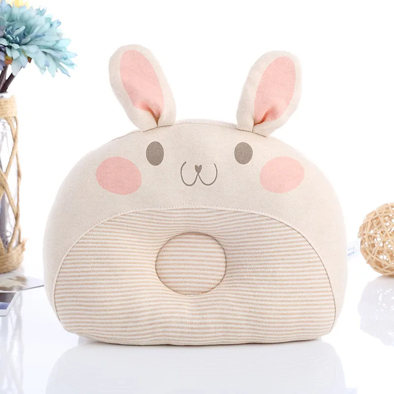 

Newborns Bedding Pillow Cute Rabbit Shape Baby Shaping Pillow Breathable Infant Head Support Cushion Pillow Prevent Flat Head