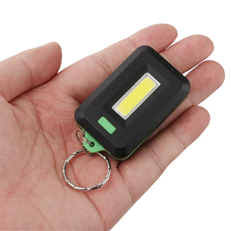 

LED Flashlight Light Mini Lamp Key Chain Ring Keychain Lamp Torch Keyring Key Finder Find Lost Keyrings Random Color