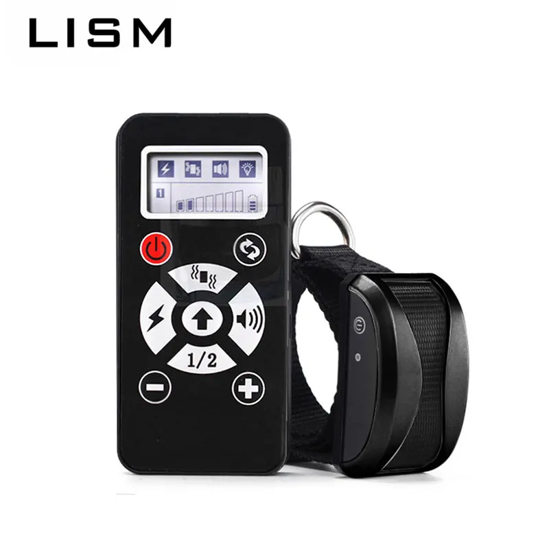 

2019 800M Remote Pet Dog Training Vibration Shock Collar Electric Dog Training Aids Waterproof Rechargeable Anti Barking Device