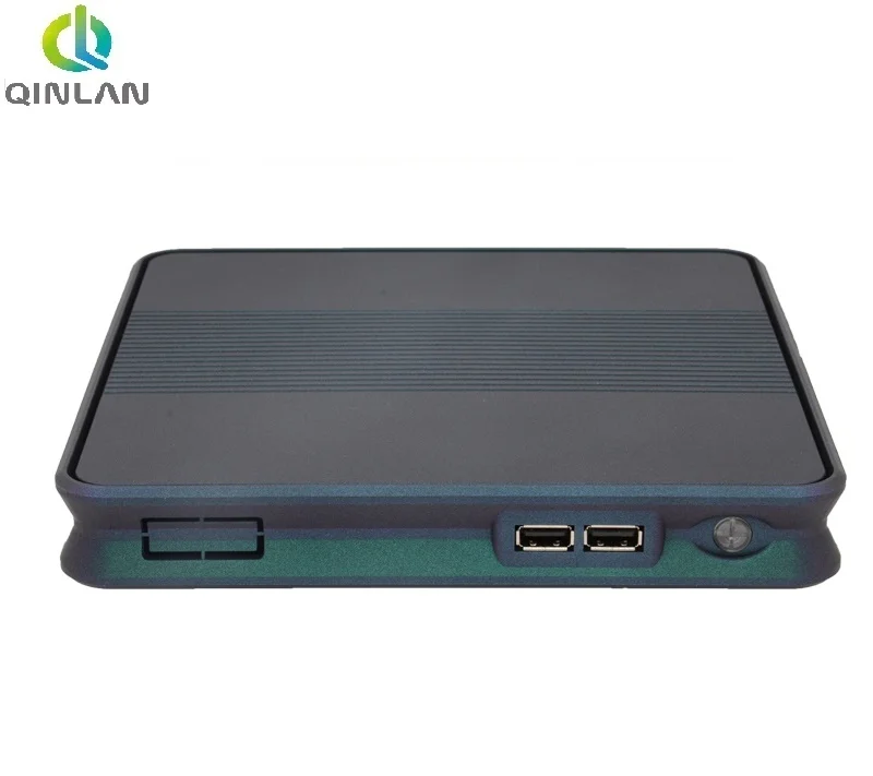 QINLAN Fanless Mini PC Intel Celeron N2930 Support Dual Display VGA and HDMI WIFI Industrial Mini