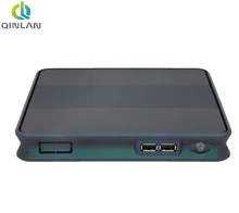 Qinlan безвентиляторный Мини-ПК Intel Celeron N2930 Поддержка двойной Дисплей VGA и HDMI, WI-FI, промышленных Мини компьютер неттопов