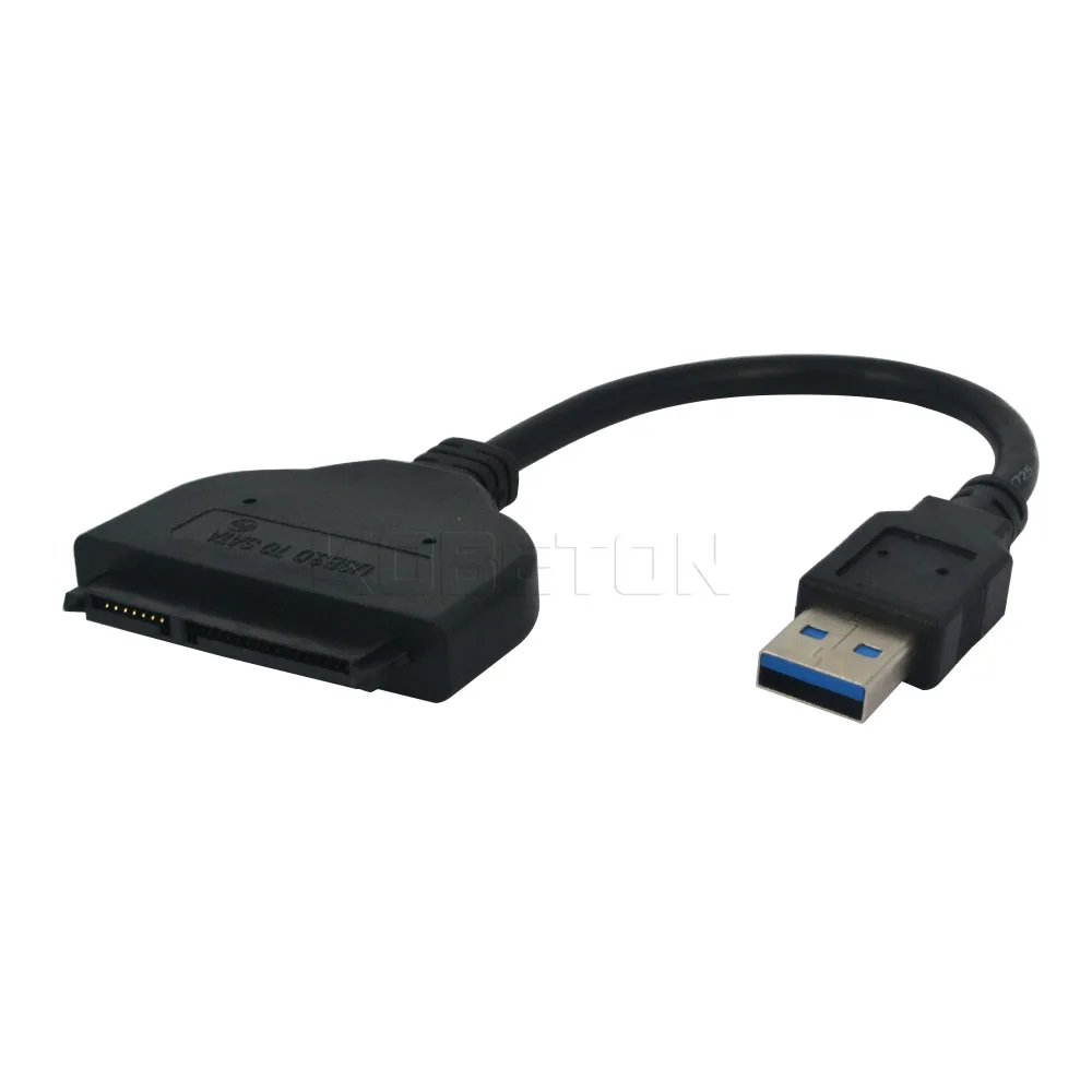 Kebidu USB 3,0 на Sata 2,5 дюймов жесткий диск HDD SSD DVD CD ПЗУ адаптер переходной кабель, последовательный кабель ata для ноутбука оптический